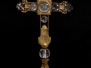 Croce  reliquaria  in  cristallo di rocca 